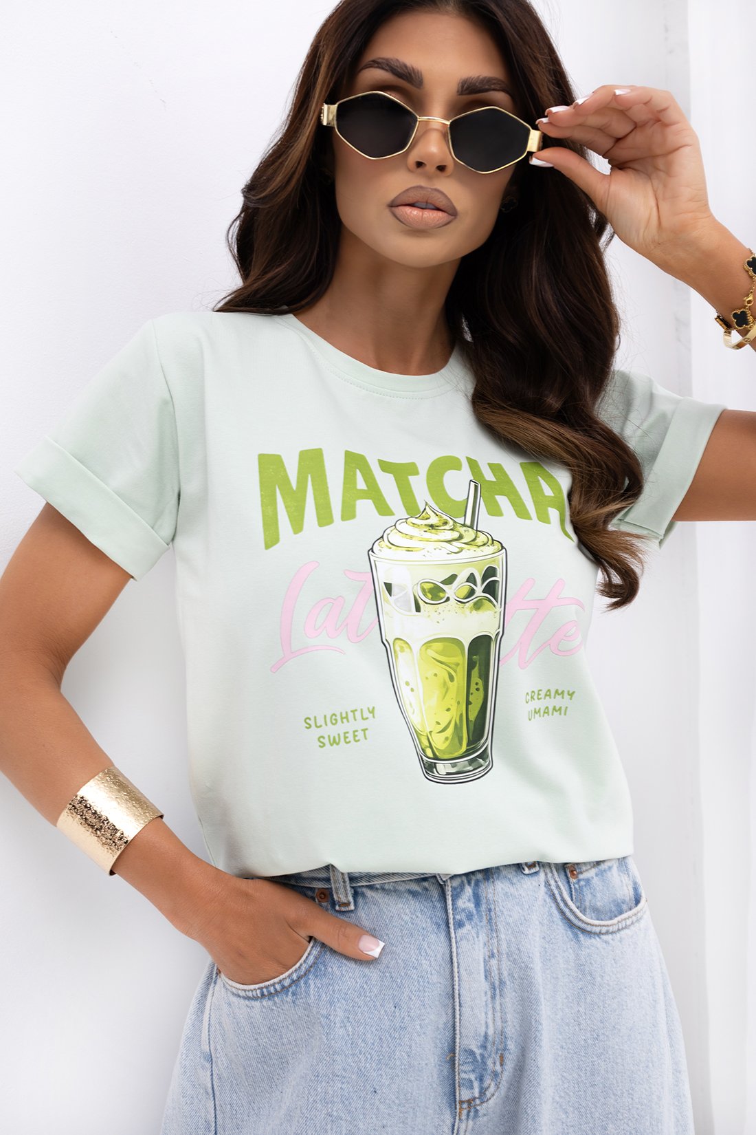Marškinėliai Matcha / Pistacijos - Image 3